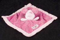 Disney Winnie the Pooh Piglet Pink Plush Lovey Security Blanket